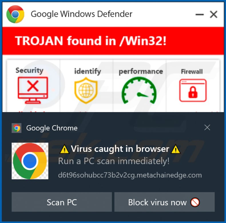 metachainedge[.]com kennisgeving