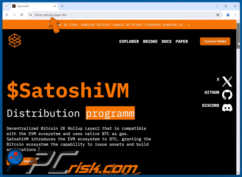 De opkomst van de SatoshiVM Distribution Program zwendel