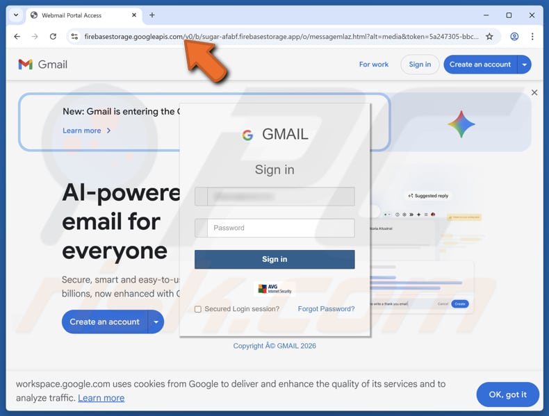Document Status Update e-mailfraude nepwebsite