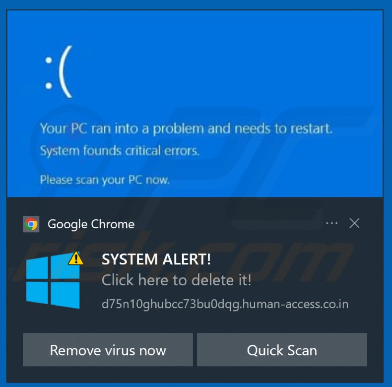 human-access.co[.]in kennisgeving