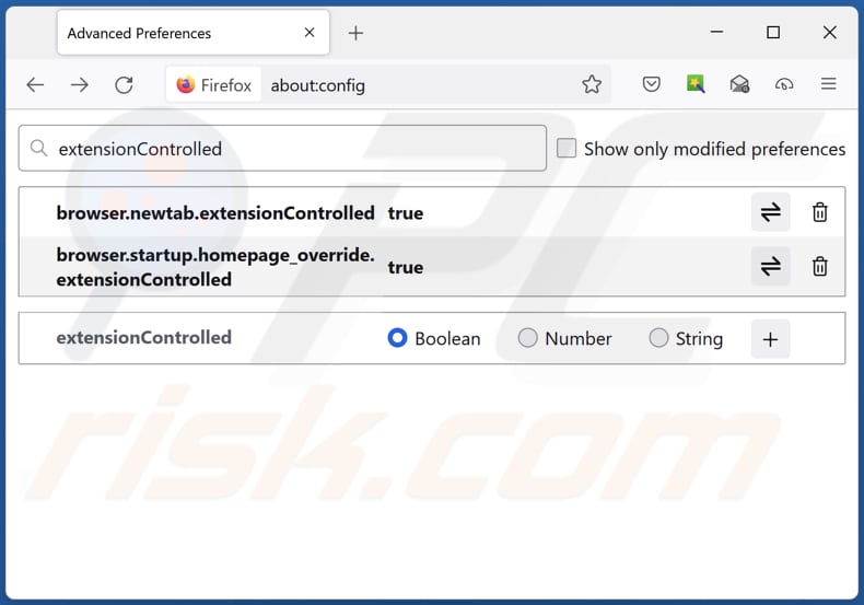 Verwijdering van mightytechy.com uit de standaardzoekmachine van Mozilla Firefox
