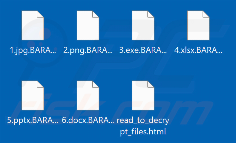 Bestanden versleuteld door BARADAI ransomware (.BARADAI extensie)