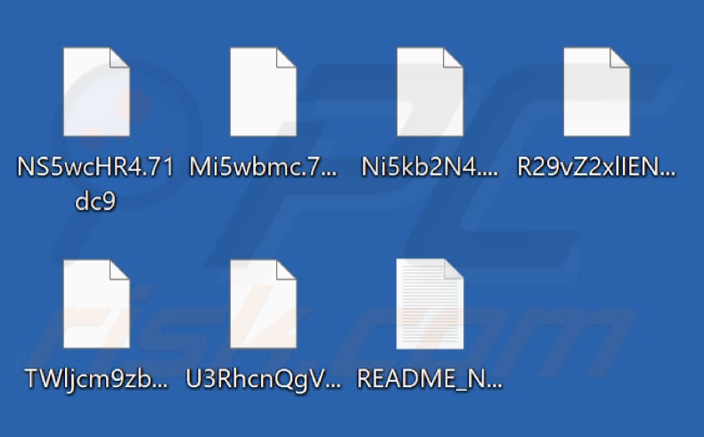 Bestanden versleuteld door NBLock Black ransomware (willekeurige extensie)
