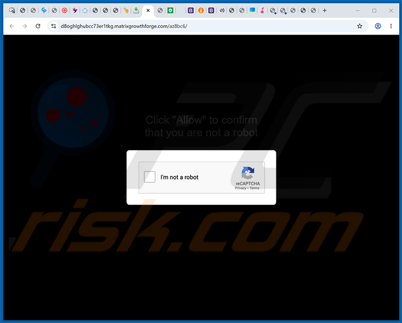 matrixgrowthforge[.]com advertenties