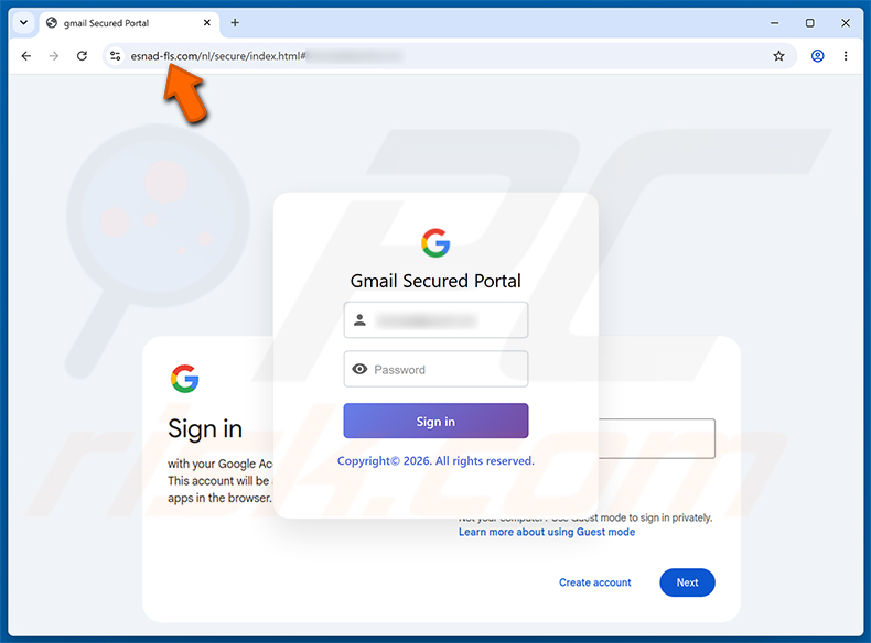Secure Document For Review phishingpagina