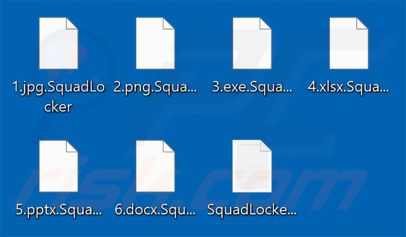Bestanden versleuteld door SquadLocker-ransomware (.SquadLocker-extensie)