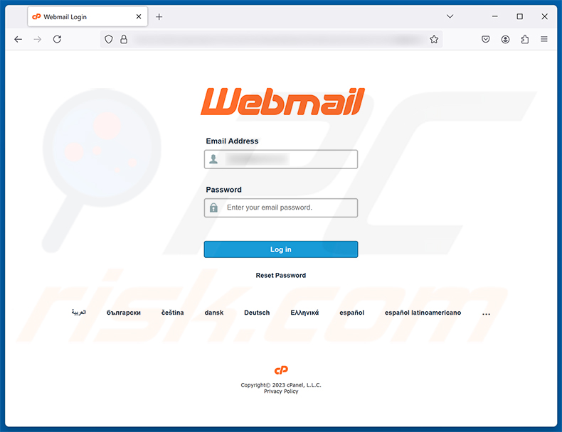 Update Your Hardware Wallet phishingpagina