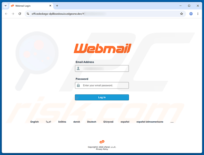 Your Payslip Is Available phishing-pagina