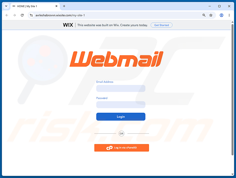 Account Termination Notice phishing-pagina