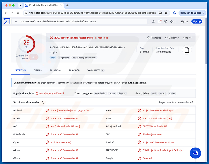 ClickLock Stealer malware