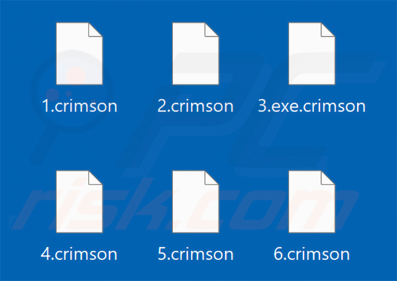 Bestanden versleuteld door CRIMSON-ransomware (.crimson-extensie)