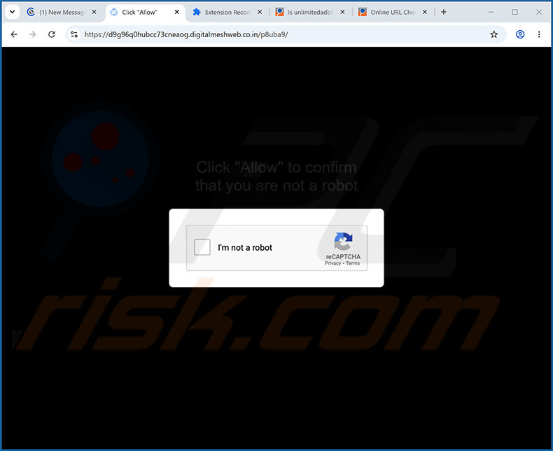 digitalmeshweb[.]co.in advertenties