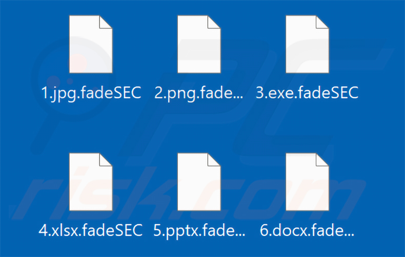 Bestanden versleuteld door FadeSEC ransomware (.fadeSEC-extensie)
