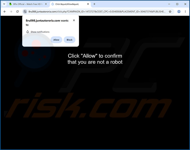 juntautororia[.]com advertenties