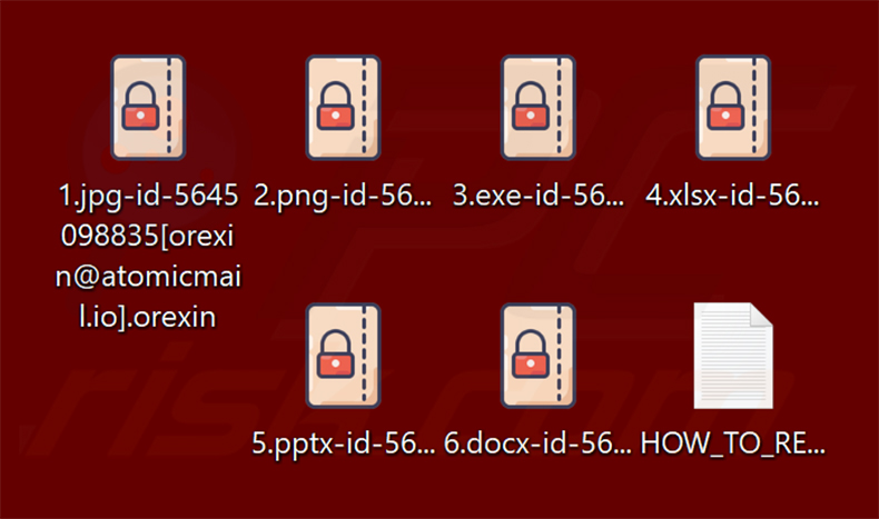 Bestanden versleuteld door Orexin ransomware (.orexin-extensie)