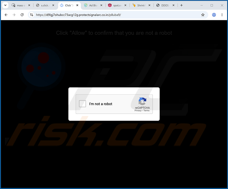 protectsignalarc[.]co.in advertenties