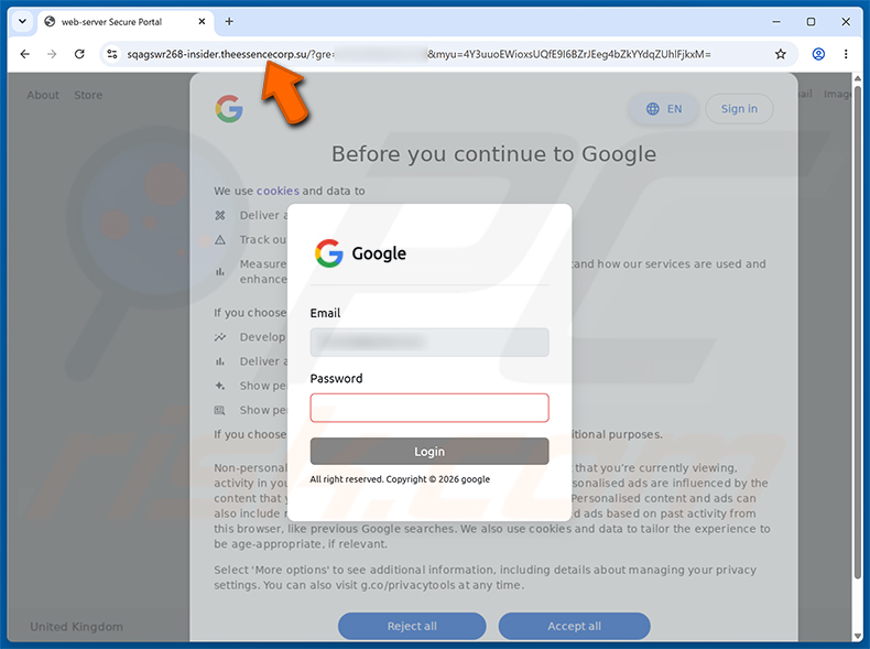 Security Verification Needed phishingpagina
