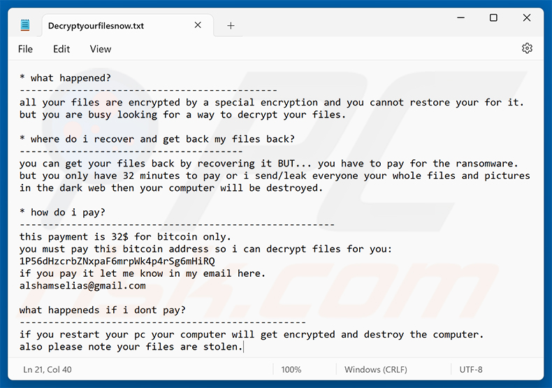 TuakTOX-ransomware losgeldbrief (Decryptyourfilesnow.txt)