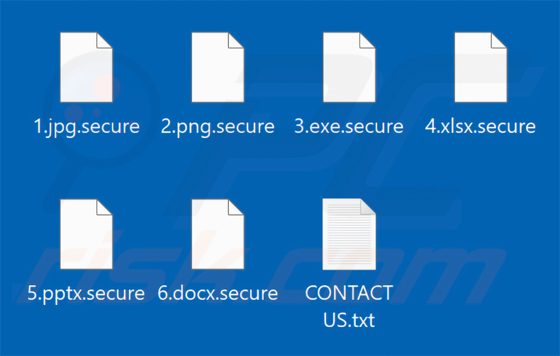 Bestanden versleuteld door Fiasco Ransomware (.secure-extensie)