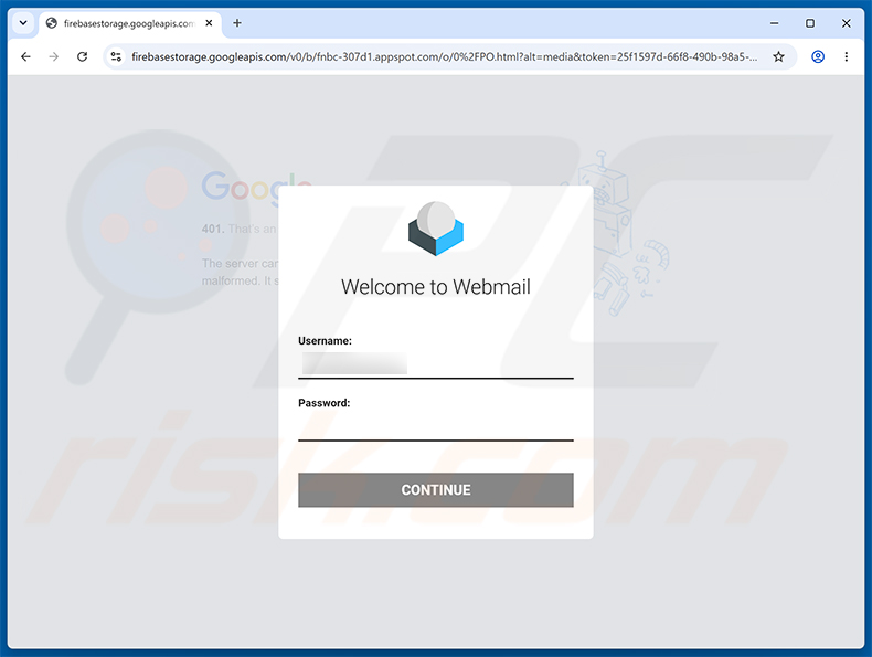 You Have Received A Tax Invoice e-mailfraude phishingpagina