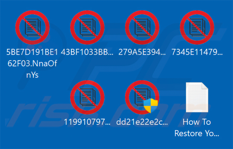 Bestanden versleuteld door ZAWOOO ransomware