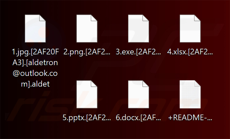 Bestanden versleuteld door Aldet ransomware (.aldet-extensie)