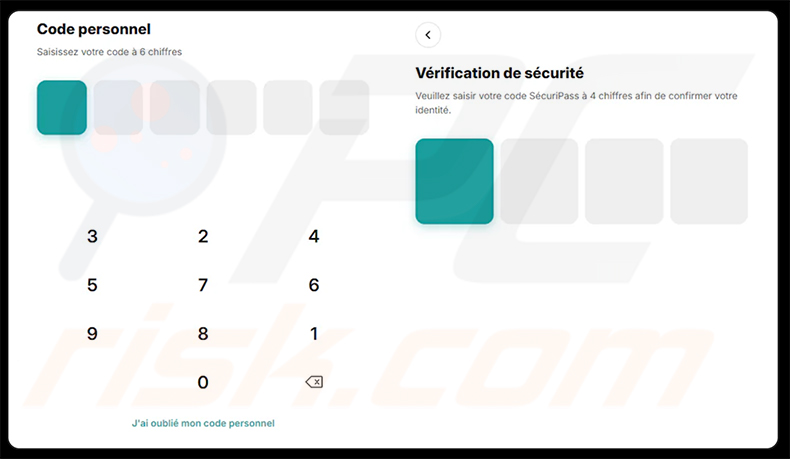 Overlay voor authenticatie in twee stappen van de RemControl banking trojan