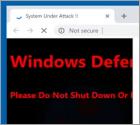 Oplichting via een pop-up met een "Windows Defender Alert (0x3e7)"