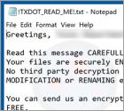 De Txdot ransomware