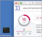 De HelperService adware (Mac)