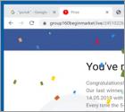Oplichting via pop-up "Chrome Search Contest 2021 POP-UP