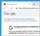 Oplichting via pop-up "Google Membership Rewards"
