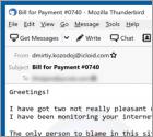I Have Got Two Not Really Pleasant News For You Email Scam