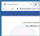 SPIN FOR REWARD POP-UP Scam