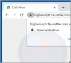 Highercaptcha-settle.com Advertenties