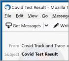 Coronavirus Track And Trace Result Email Virus