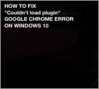 Hoe lost u de "Couldn't load plugin" Google Chrome-foutmelding?