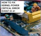 Hoe de Kernel-Power Critical Error oplossen (Event ID 41)