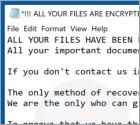 VICE SOCIETY Ransomware