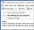 I Am A Russian Hacker Who Has Access To Your Operating System Email Scam