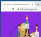 BITCOIN DONATE POP-UP Scam