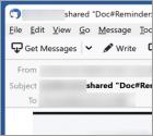 Meeting Reminder Email Scam