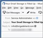 You Have Used Up Your Mail Storage Email Scam