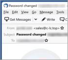 Your Password Has Been Changed Email Scam