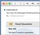 Email Quarantine Scam
