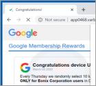 Congratulations Device User! POP-UP Scam