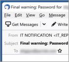 Password Expiry Notification Email Scam