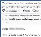 Security Breach - Stolen Data Email Scam