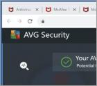 AVG Security POP-UP Scam