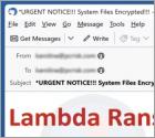 Lambda Ransomware Email Scam